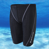 POQSWIM Swimming Men's Trunks Shark Skin Fabric Swim Jammers